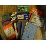 A small assortment of WWII publications: small paperbacks including German and British aircraft
