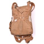 An Irwin parachute pack and complete harness, dated 1988 and 1993. GC £50-60