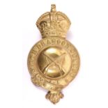 6th Dragoon Guards (Carabiniers) martingale badge, KC. VGC £60-80