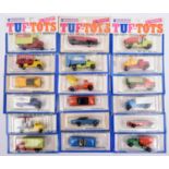 18 Lone Star Tuf-Toys miniature vehicles on carded blister packs.Comprising of cars and commercial