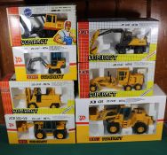 7 Joal Compact series heavy plant/construction equipment. Caterpillar Fork Lift Truck series V.