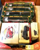 Quantity of modern Corgi including 9 Eddie Stobbart haulage lorries,CC10704 Scammell Highwayman