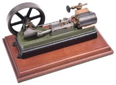 A Stuart Models Mill Engine S50. A small single cylinder engine, approx 220mm long. Finished in