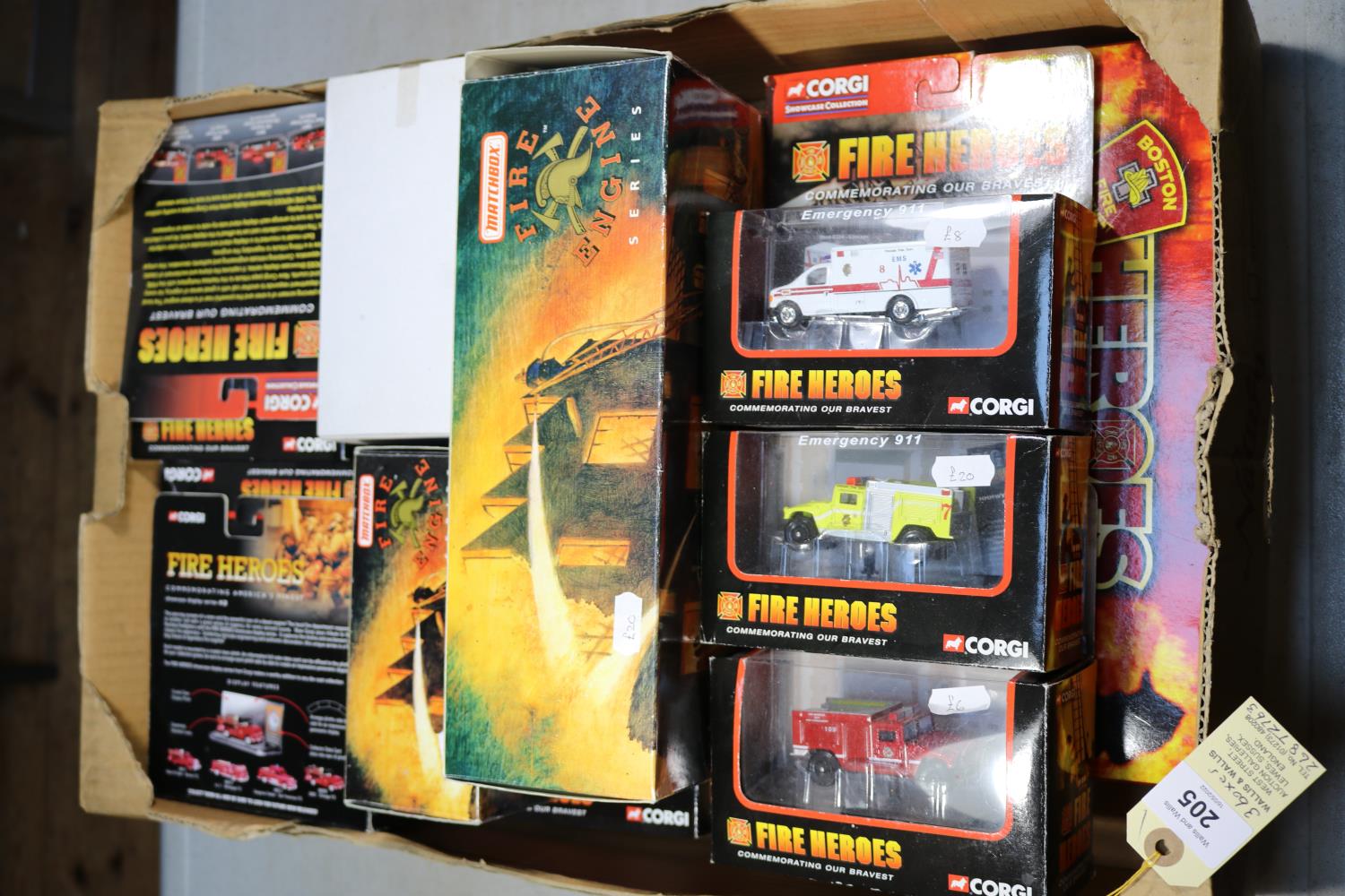 Quantity of various fire related vehicles. 17 Corgi Fire Heroes series. Including American La - Image 3 of 3