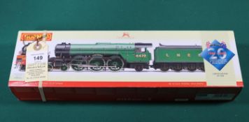 A Hornby OO BR Class A3 4-6-2 locomotive (R2687). Flying Scotsman 4472, in lined green livery.