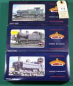 3 Bachmann Steam Locomotives. BR class 3F 0-6-0T Locomotive. RN 47354, in black livery. London