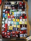 70+ vehicles by various makes including; Oxford Diecast, Corgi, Solido, Dinky, Matchbox, etc. Cars