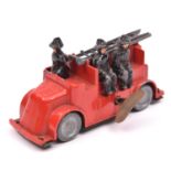 Vintage Betal toys by J&H Glasman,extremley rare diecast clockwork fire engine, has tinplate base