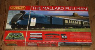 2x Hornby OO gauge LNER train sets. The Mallard Pullman (R1202), comprising Class A4, Mallard