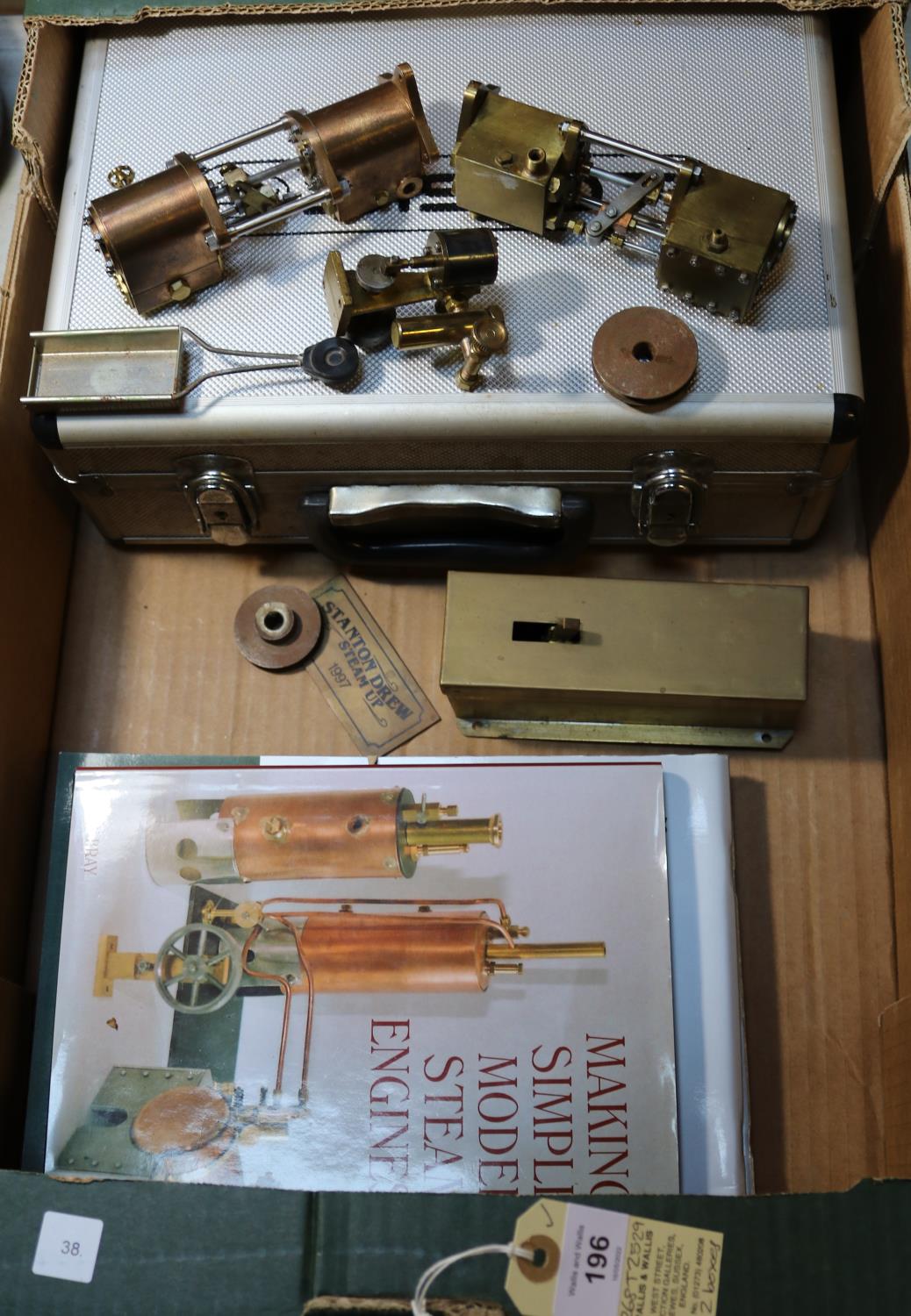 A quantity of Stuart Models live steam related items. Including; 2x single cylinder steam pumps ( - Image 2 of 3