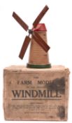 Charbens 'The Farm Model Of Old English Windmill'. An example in mid brown with dark brown sails,