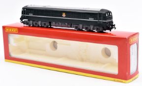 A resin kit-built OO gauge BR prototype gas turbine locomotive from a kit by Silver Fox Models. Co-