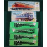 Small quantity of Marklin HO. DB class V200 diesel hydraulic locomotive RN V200 027 in maroon and