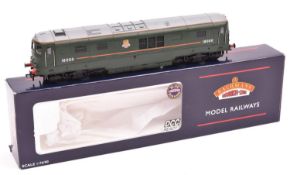 A resin kit-built OO gauge BR prototype gas turbine locomotive from a kit by Silver Fox Models. Co-