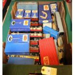A quantity of Hornby Dublo Railway including rolling stock and accessories. An LMS Coronation
