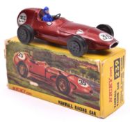 A rare Nicky Toys (ex Dinky casting) Vanwall (239). An example in metallic deep red, RN35, fitted