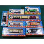 8x Hornby OO gauge Thomas the Tank Engine & Friends series items. Percy 0-4-0T loco. Together with