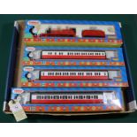 4x Hornby OO gauge Thomas the Tank Engine & Friends series items. James the Red Engine (R852).