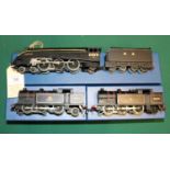 3 Hornby Dublo locomotives. A finely restored class A4 4-6-2 tender locomotive, Silver Link RN2509