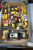 A good quantity of play worn heavy plant/construction equipment etc. Including trucks, loaders,