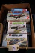 23 Airfix Kits. Vickers Wellington B.III (04001-5) Series 4. Handley-Page Hampden (04011-2) S4.