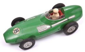 A large late 1950's Mettoy die-cast Vanwall single seat racing car. Approximately 1:24 scale, an