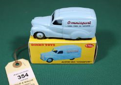 An opportunity to purchase one of a small limited run of the extremely rare Dinky Austin A40 van