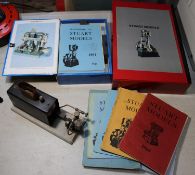 A quantity of Stuart Models live steam related items. Including; 2x single cylinder steam pumps (