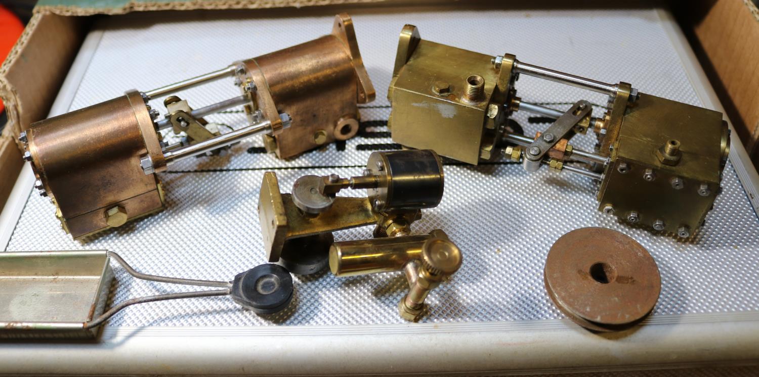 A quantity of Stuart Models live steam related items. Including; 2x single cylinder steam pumps ( - Image 3 of 3