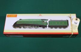 A Hornby OO LNER Class A4 4-6-2 locomotive (R3630). Woodcock 4493, in lined green livery. Boxed.
