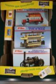 13x unmade plastic kits in 4mm scale, 1/72, 1/76 scale, etc by Tower Trams, Hales, Keil Kraft,