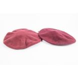 2 Airborne type red berets, VGC £20-30
