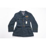 A good WWII RAF Flight Lts SD jacket, complete with pilot's wings, KC brass buttons and cuff