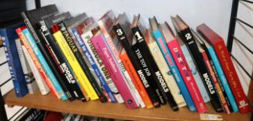 A quantity of Toys & Models related books, plus Motor racing books. A Limited Edition copy of Mint &