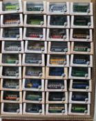 36x Oxford Diecast 1:148 scale (N gauge) buses, trolleybuses and trams. Including; AEC RTs, RTL, AEC