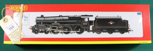 A Hornby '00' gauge BR class 5MT 4-6-0 Tender Locomotive 'The Glasgow Highlander' RN 45157 (