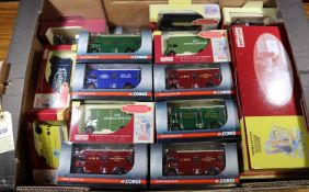 40 Trackside OO scale Vehicles. Including a 2 vehicle set AEC and a Scammell with trailers,