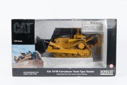 Norscot 1:50 scale Cat D11R Carrydozer Track-Type Tractor. In yellow and black livery. Boxed,