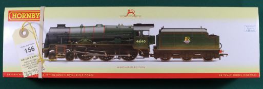 A Hornby '00' gauge BR Royal Scot class 4-6-0 Tender Locomotive 'The King's Royal Rifle Corps' RN