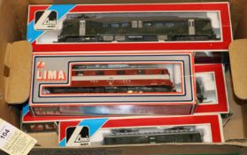 5x Lima Swiss Federal Railways (SBB FFS) items. 4x electric pantograph locomotives; a Bo-Bo, 2, in
