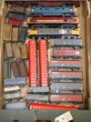Quantity of OO gauge railway including Lima Hornby etc. 4 diesel freight locomotives- 2x Class 37