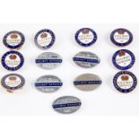 13x Railway Service badges. Including 8x WWI examples; Midland Railway, 2x Lancashire & Yorkshire