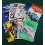 30 Motor Racing Programmes/Year Book etc. 2x G.P. Von Deutchland Nurburgring 1967, 1971. Shell Sport