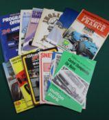 30 Motor Racing Programmes/Year Book etc. 2x G.P. Von Deutchland Nurburgring 1967, 1971. Shell Sport