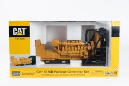 Norscot 1:25 scale Cat 3516B Package Generator Set. I yellow livery with black cradle. Boxed,
