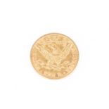 U.S.A. AV 10 Dollar (Eagle), 1888 About VF £600-700