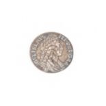 William III AR Shilling, 1697 N (Norwich Mint) third bust variety, a pleasing VF. £140-180