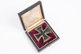 A WWI Iron Cross, 1st Class, in its case of issue. GC £80-100