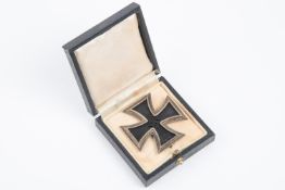 A Third Reich Iron Cross 1st Class, in its case of issue. VGC £90-100