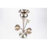 A silver epergne. Hallmarked for Birmingham 1919, maker's mark 'JG Ltd'. 478g (with weighted